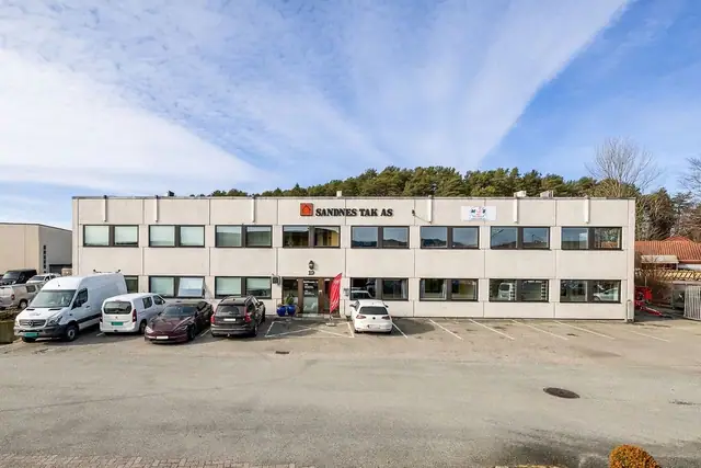 Lager og kontor på Vibemyr – Bedriftsveien 19 · Sandnes